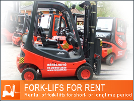 Fork-lifts for rent